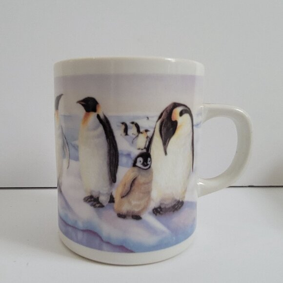 Friends Of The Ocean Ceramic Penguin Mug 10 Oz With Handle - Picture 4 of 5